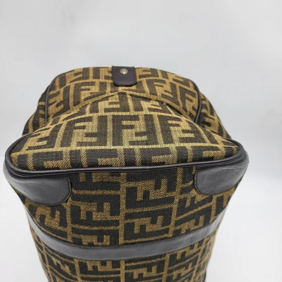 FENDI Zucca FF Canvas Boston 35 Bag..authentic.. - Picture 14 of 15